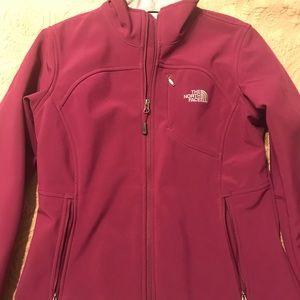 The North Face purple jacket